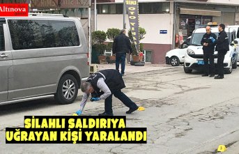 Silahlı saldırıya uğrayan kişi yaralandı