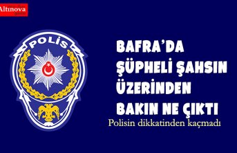 ŞÜPHELİ ŞAHSIN ÜZERİNDEN BAKIN NE ÇIKTI