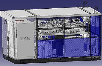 Toyota, hidrojenle elektrik üretecek jeneratör geliştirdi