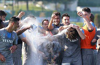 Trabzonspor'da neşeli idman