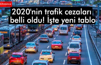 2020'nin trafik cezaları belli oldu! İşte yeni tablo