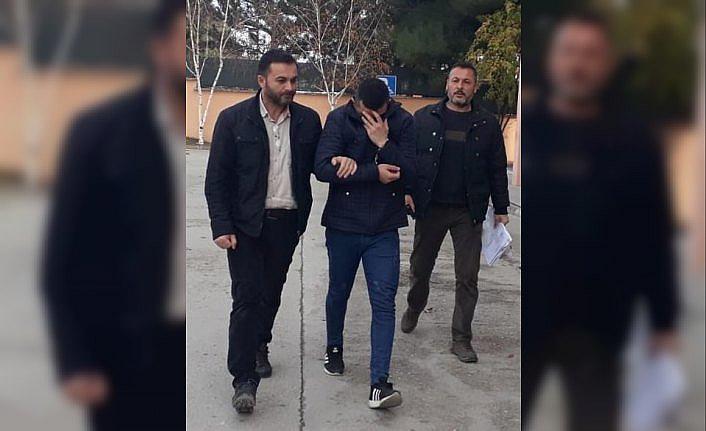 Amasya'da 9 gün önce cezaevinden çıkan kişi hırsızlık suçundan tutuklandı