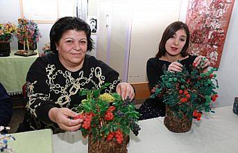Artvinli kadınlar atıkları hediyelik eşyaya dönüştürüyor