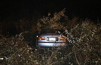 Babasının bulunduğu ambulansı takip ederken kaza yaptı