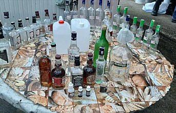 Bartın'da sahte içki operasyonunda 2 kişi gözaltına alındı