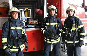 Bolu'da itfaiye erleri AA'nın 