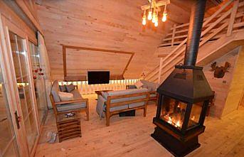 Çambaşı Yaylası'na bungalovlar yapıldı