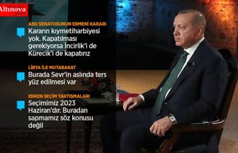 Cumhurbaşkanı Erdoğan: Kapatılması gerekiyorsa İncirlik'i de Kürecik'i de kapatırız
