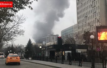 DSİ Genel Müdürlüğünde çıkan yangın söndürüldü