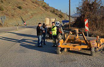 Hanönü'de trafik kazası: 1 yaralı