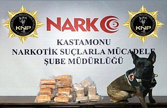 Kastamonu'da 14 kilogram eroin ele geçirildi