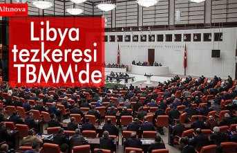 Libya tezkeresi TBMM'de