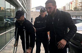 Samsun'da inşaattan iskele demiri çalan 2 şüpheli suçüstü yakalandı