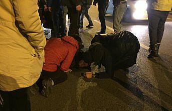 Samsun'da sürücünün aracıyla çarpıp kaçtığı genç ağır yaralandı