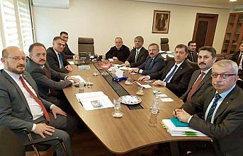 Tokat Valisi Balcı ve milletvekillerinden Bakan Yardımcısı Alpaslan'a ziyaret