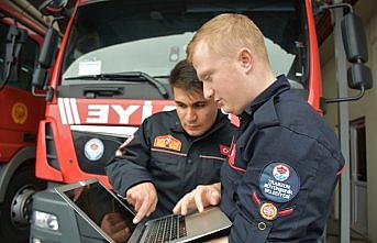 Trabzon'da itfaiye erleri AA'nın 