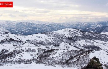 Tunceli'de doğa karla kaplanınca eşsiz güzellikler ortaya çıktı