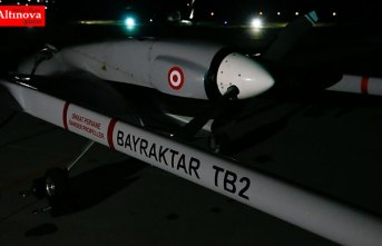 Türkiye'den KKTC Geçitkale Havalimanı'na ilk İHA havalandı