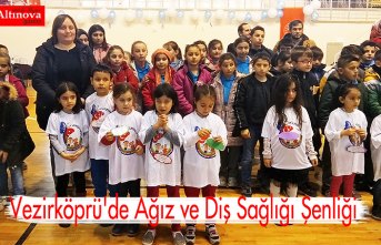 Vezirköprü'de Ağız ve Diş Sağlığı Şenliği