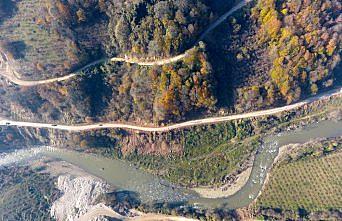 Yağışlar Melen Çayı'ndaki raftingcileri mutlu etti