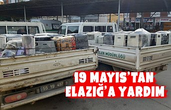 19 Mayıs’tan Elazığ’a Yardım