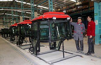 Amasya'dan 15 ülkeye traktör kabini ihracatı