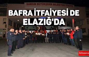 BAFRA İTFAİYESİ DE ELAZIĞ'DA