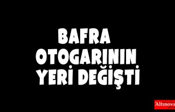 Bafra Otogarının Yeri Değişti