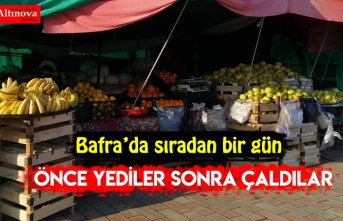 Bafra’da sıradan bir gün
