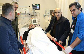 Düzce'de polise ateş açan zanlılar ile bir polis memurunun yaralanması