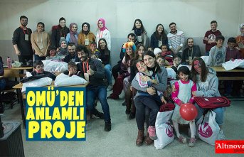 OMÜ’DEN ANLAMLI PROJE