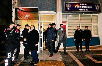 Rize, Ordu ve Trabzon'da yeni yıla görev başında giren polislere ziyaret