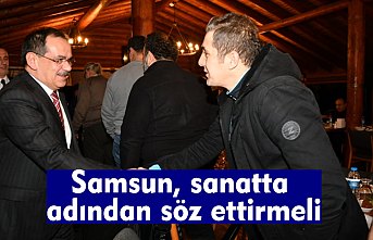 Samsun, sanatta adından söz ettirmeli