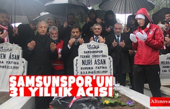Samsunspor'un 31 yıllık acısı