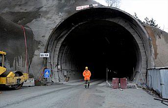 Yeni Zigana Tüneli Projesi'nde gerçekleşme oranı yüzde 65'e ulaştı