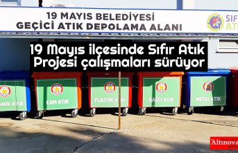 19 Mayıs ilçesinde Sıfır Atık Projesi çalışmaları sürüyor