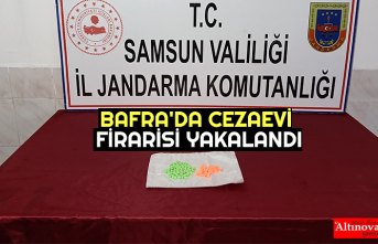 BAFRA'DA CEZAEVİ FİRARİSİ YAKALANDI