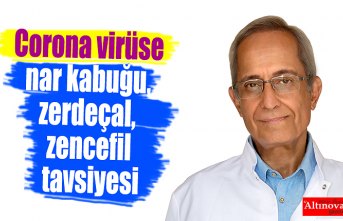 Corona virüse nar kabuğu, zerdeçal, zencefil tavsiyesi