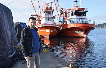 Hamsi sezonu bitti balıkçı tekneleri 