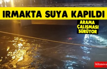 IRMAKTA SUYA KAPILDI 