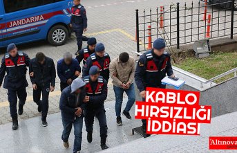 Kablo hırsızlığı iddiası