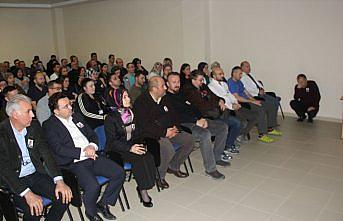 Samsun'da evinde ölü bulunan doktor için hastanede tören düzenlendi