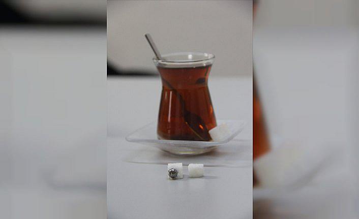 Samsun'da küp şekerden çıkan demir bilye şaşırttı