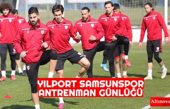 YILPORT SAMSUNSPOR ANTRENMAN GÜNLÜĞÜ