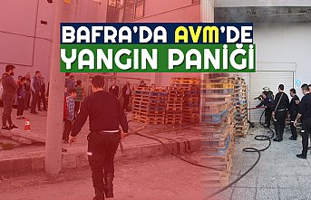 AVM’DE YANGIN PANİĞE NEDEN OLDU