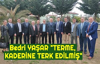 Bedri YAŞAR "TERME, KADERİNE TERK EDİLMİŞ"