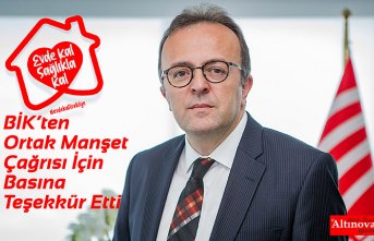 BİK’ten Ortak Manşet Çağrısı İçin Basına Teşekkür Etti