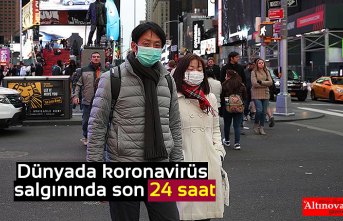 Dünyada koronavirüs salgınında son 24 saat