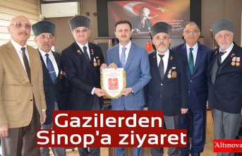 Gazilerden Sinop'a ziyaret