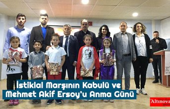İstiklal Marşının Kabulü ve Mehmet Akif Ersoy’u Anma Günü